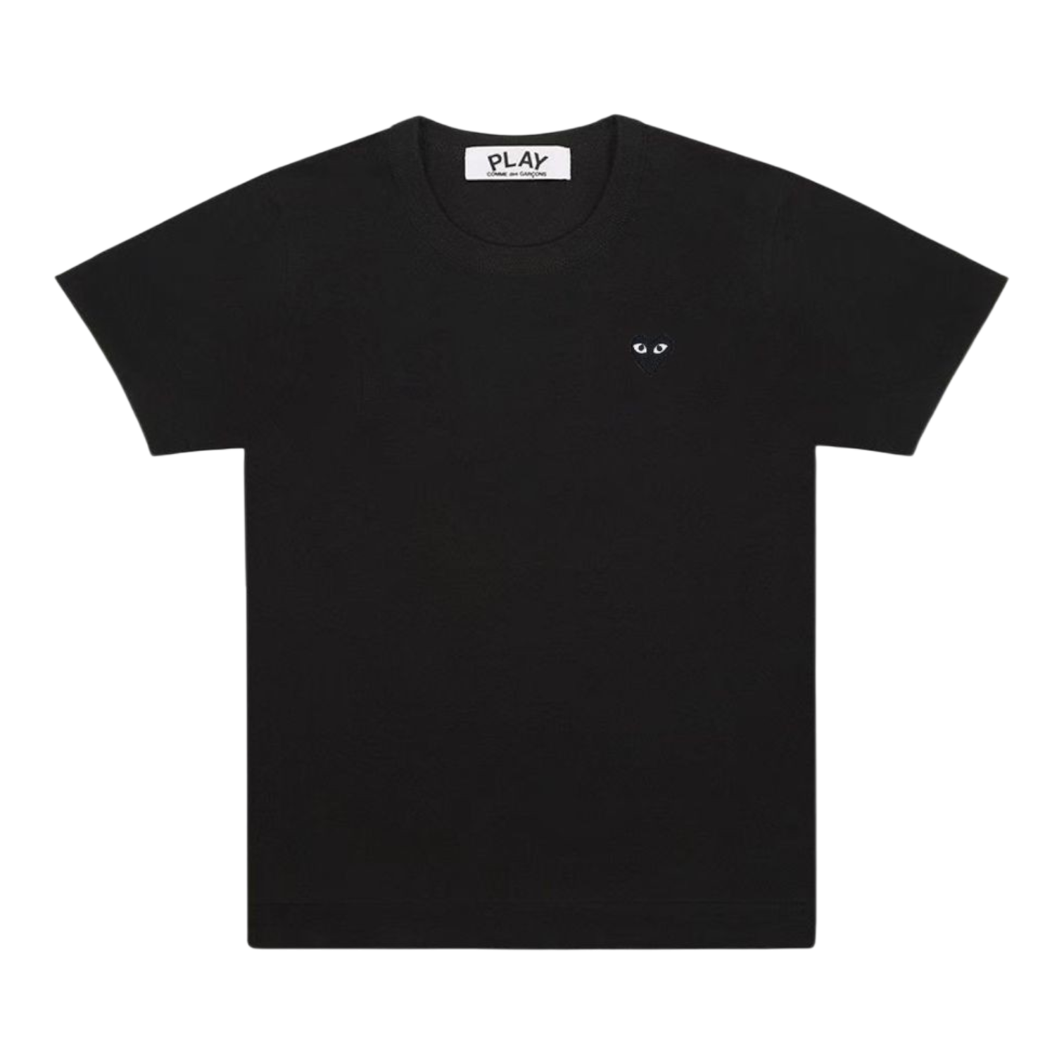 PLAY Small Patch - Black Heart Black